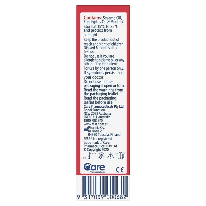 Lot of 3| Fess Dry Nose Oil Nasal Spray 10ml - Image 5