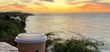 Sunrise @Diamond Head near Honolulu, HI