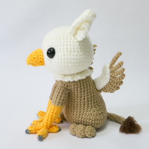 Grifo de amigurumi