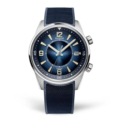 Polaris Automatic Stainless Steel / Vintage Blue / Rubber