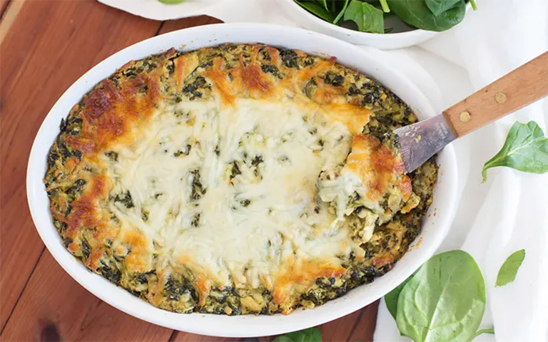 Keto spinach dip