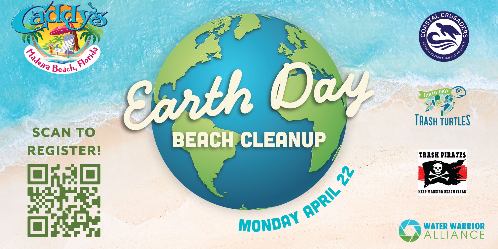 Earth Day Beach Cleanup! promotional image