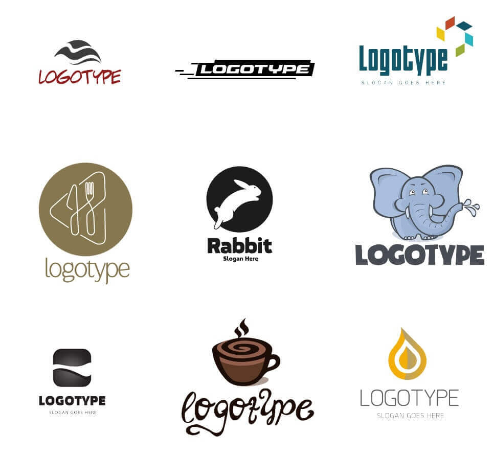 Шаблон дизайна логотипов - 9 премиум лого!