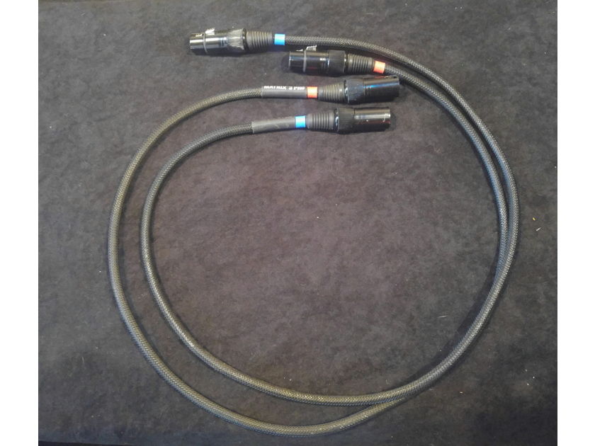 MIT Cables Matrix 3  Proline  XLR Interconnect 1 meter