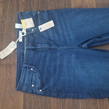 M & S size 16 long blue jeans 