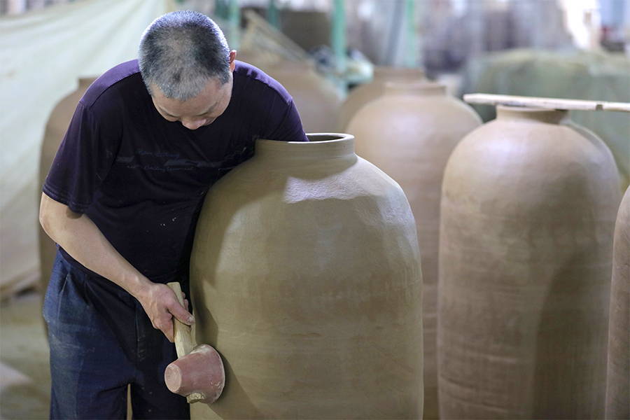 ceramic big floor pots