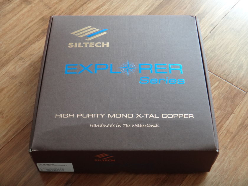 Siltech  Explorer 180L Speaker Cables 2.5m Pair Upgraded spade terminations