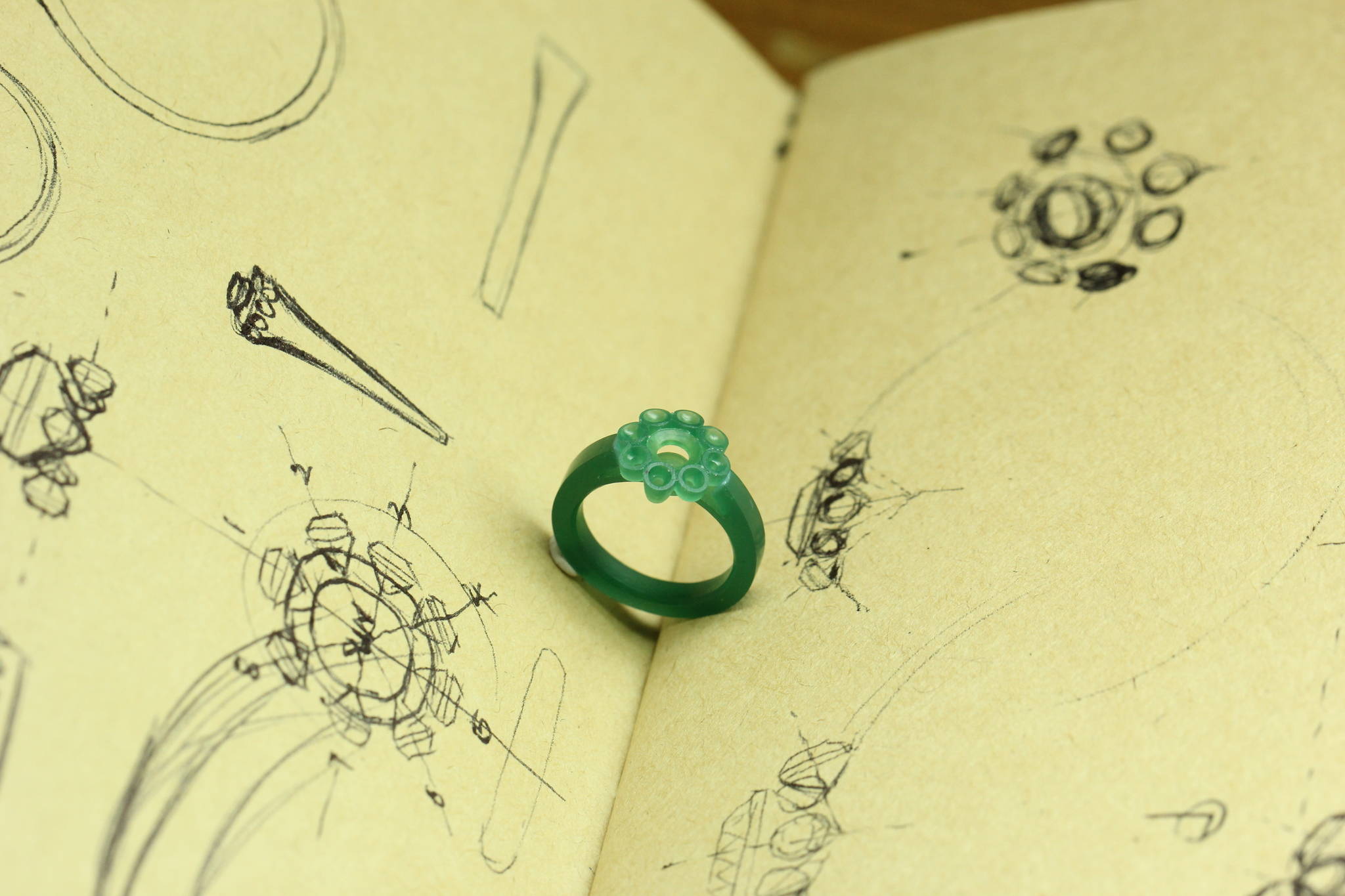 Jewelry Ring design stage