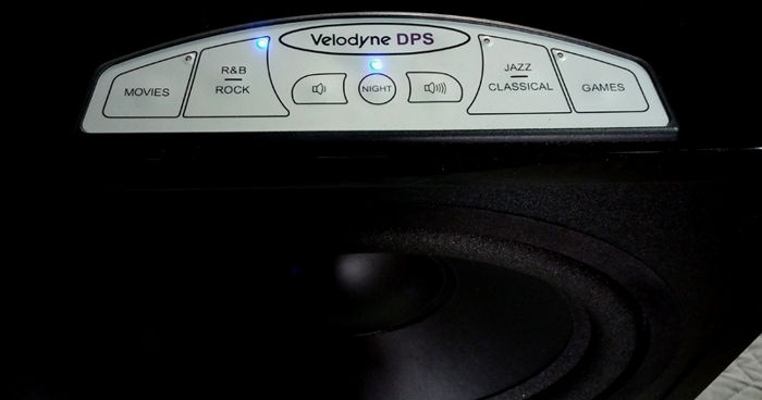 Velodyne DPS 12 Controls Intro