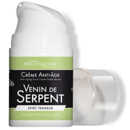 Crème anti-âge au venin de serpent