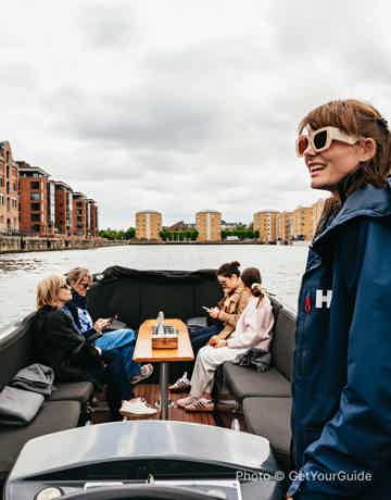 Witness Copenhagen harbor