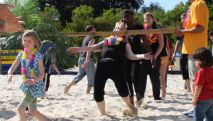 blue beach kinder und animation