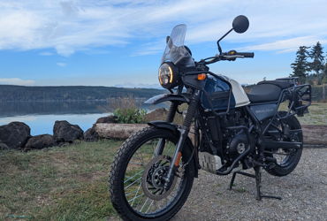 2023 ROYAL ENFIELD HIMALAYAN motorcycle for rent near Port Ludlow, WA