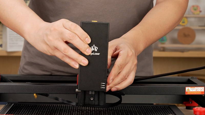 Step 1: Install the 1064nm Laser Module on the Alpha MK2