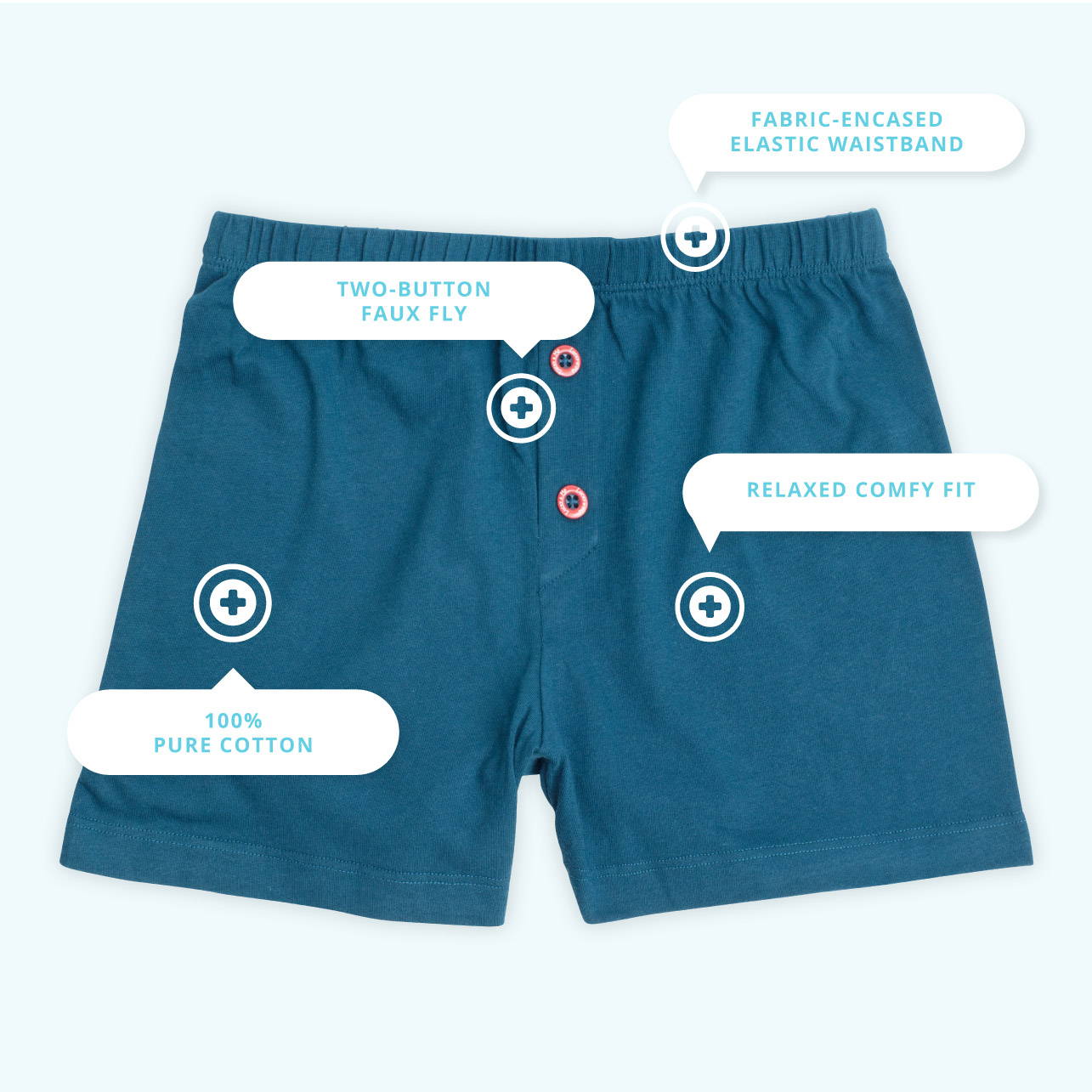 Noah Boys Knit Boxers | Lucky & Me