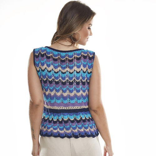 Charme & Encanto Slim Top Knitting Pattern