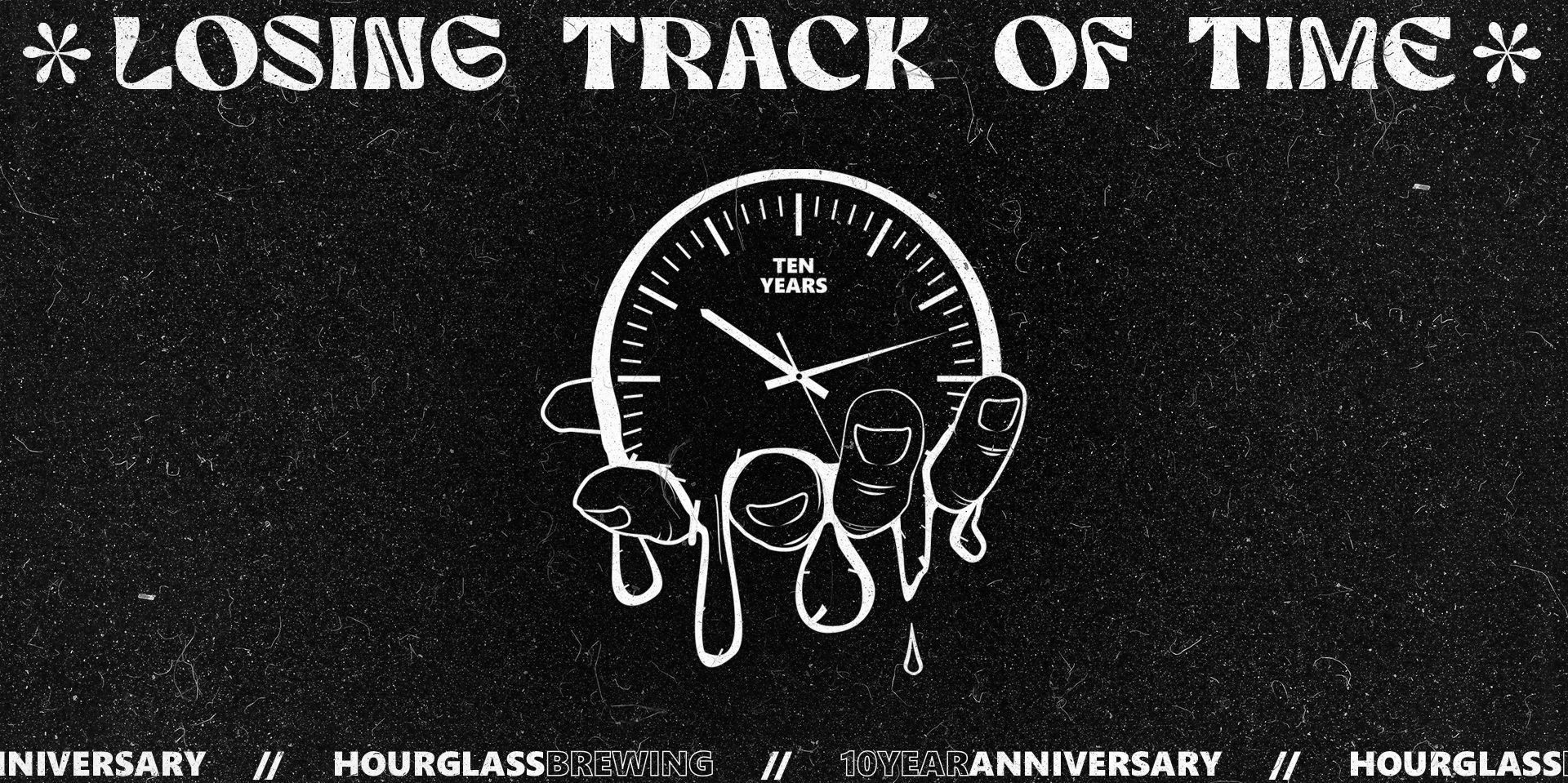 Hourglass Brewing Ten Year Anniversary promotional image