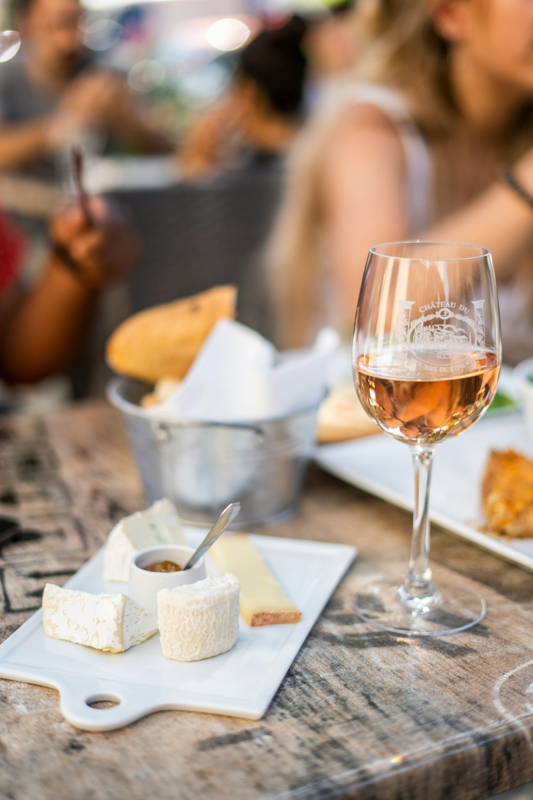 Vin rosé valaisan et fromages