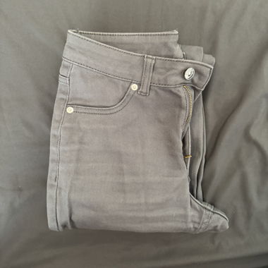 Jeans bootcut HM divided gris 32