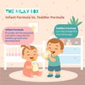 Infant formula vs Toddler formula | The Milky Box