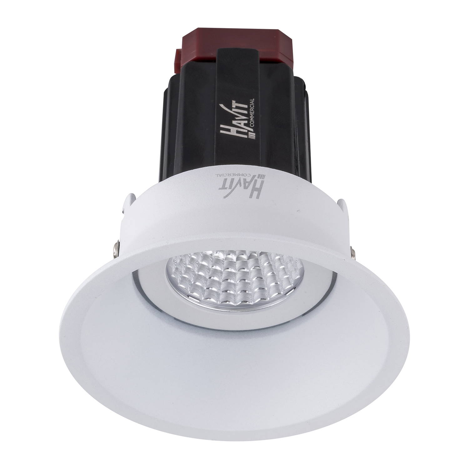 HCP-81320113 / HCP-81340113 - White Round Deep Tilt 13w Recessed LED Downlight