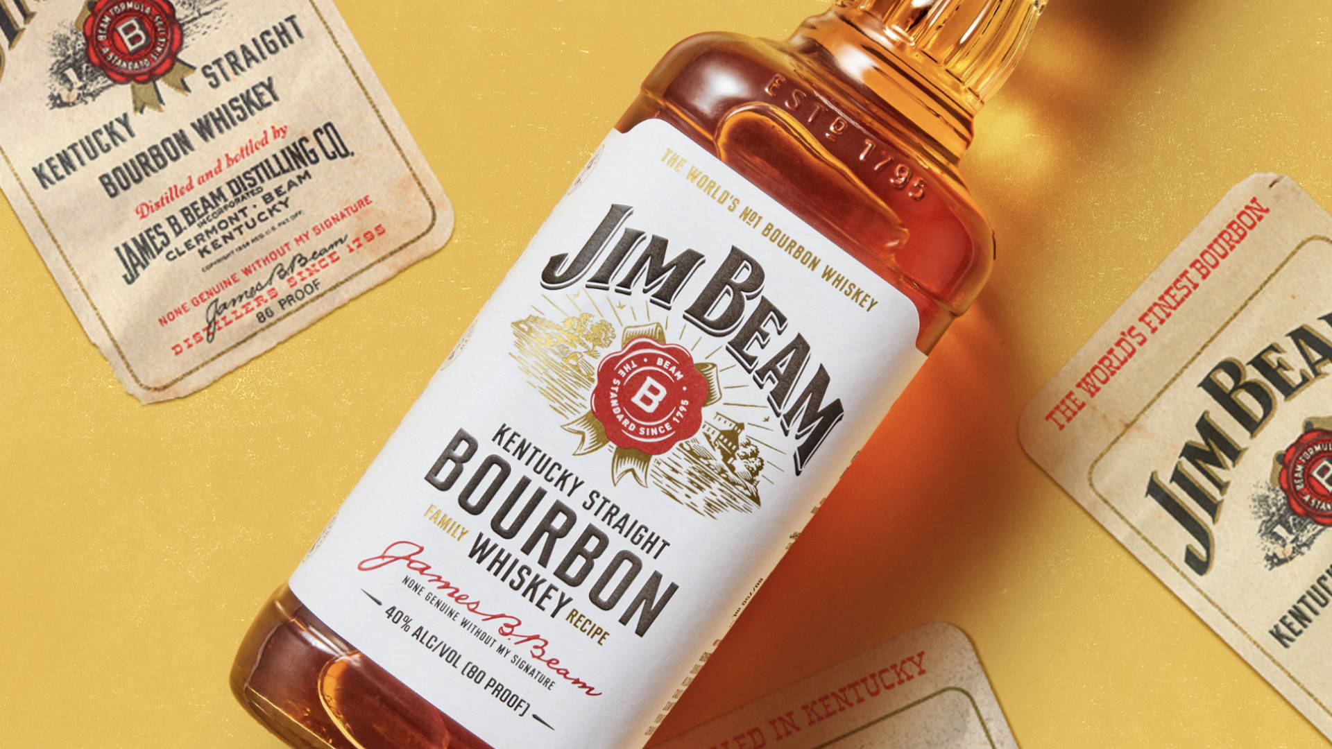 Jim Beam Unveils New Branding and Packaging By Turner Duckworth