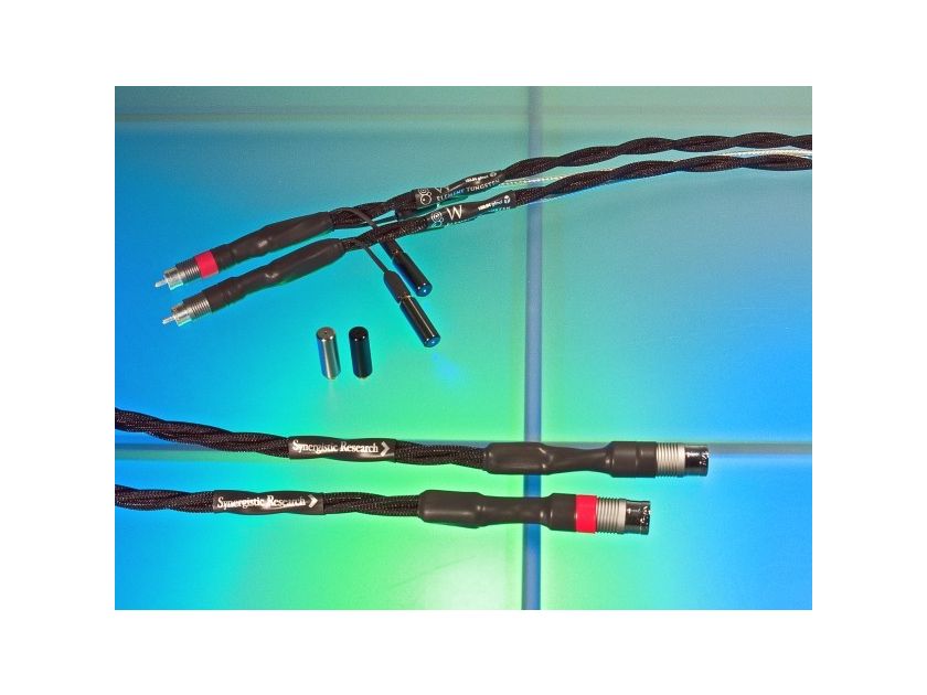 Synergistic Research Element Tungsten Interconnect, RAC/XLR - 1.5M Element Tungsten Interconnect, RCA/XLR - 1.5M