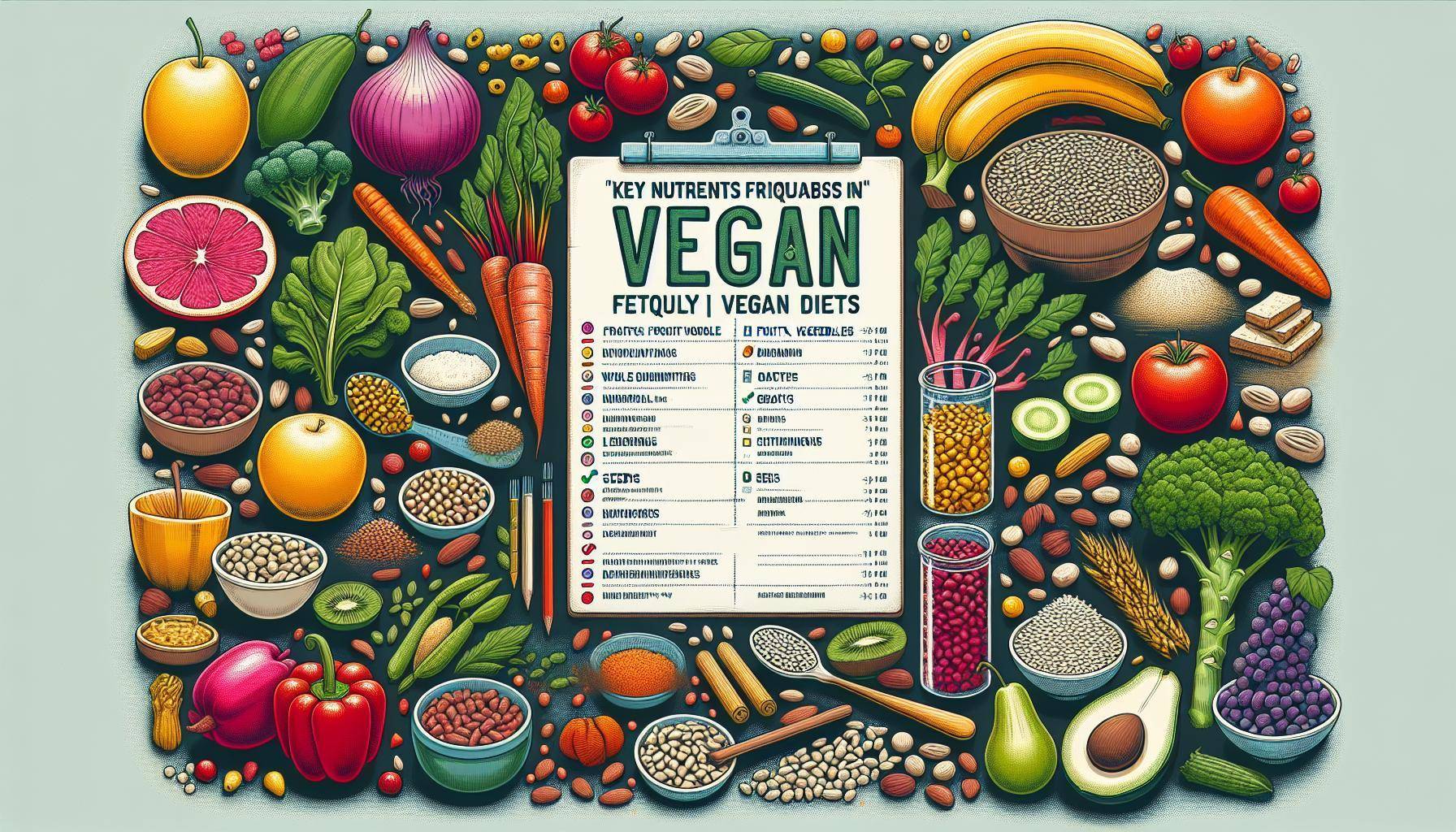 Essential Nutrients Missing in Vegan Diets