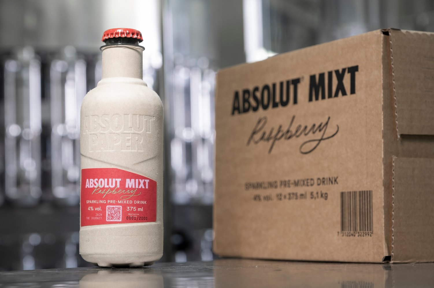 Absolut Announces Trial Of Prototype Paper Bottles - DIELINE