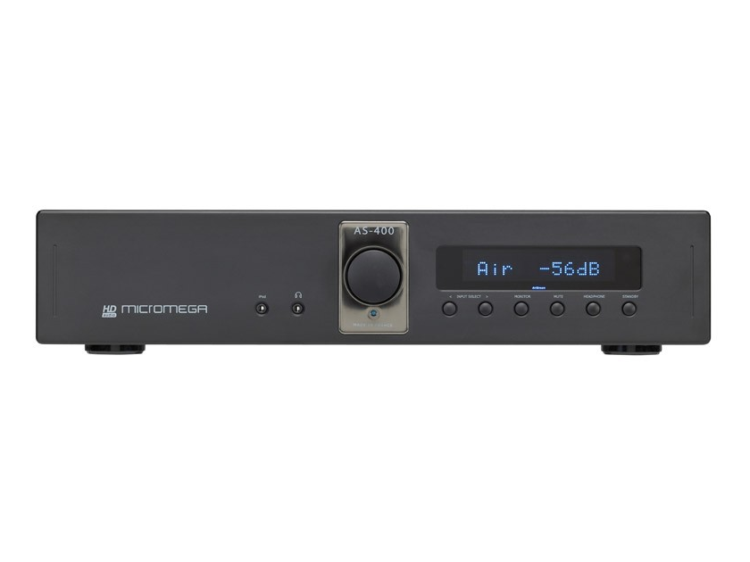 MICROMEGA AS-400 Integrated Amp, DAC & Music Streamer:  Mint Demo; Full Warranty; 70% Off
