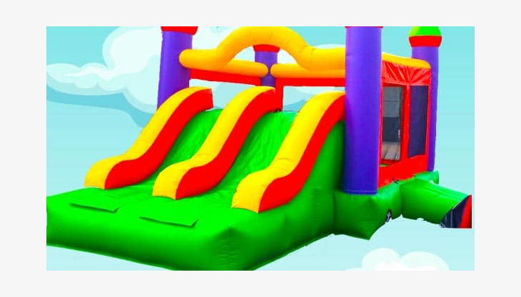 hupfburg riesenrutsche