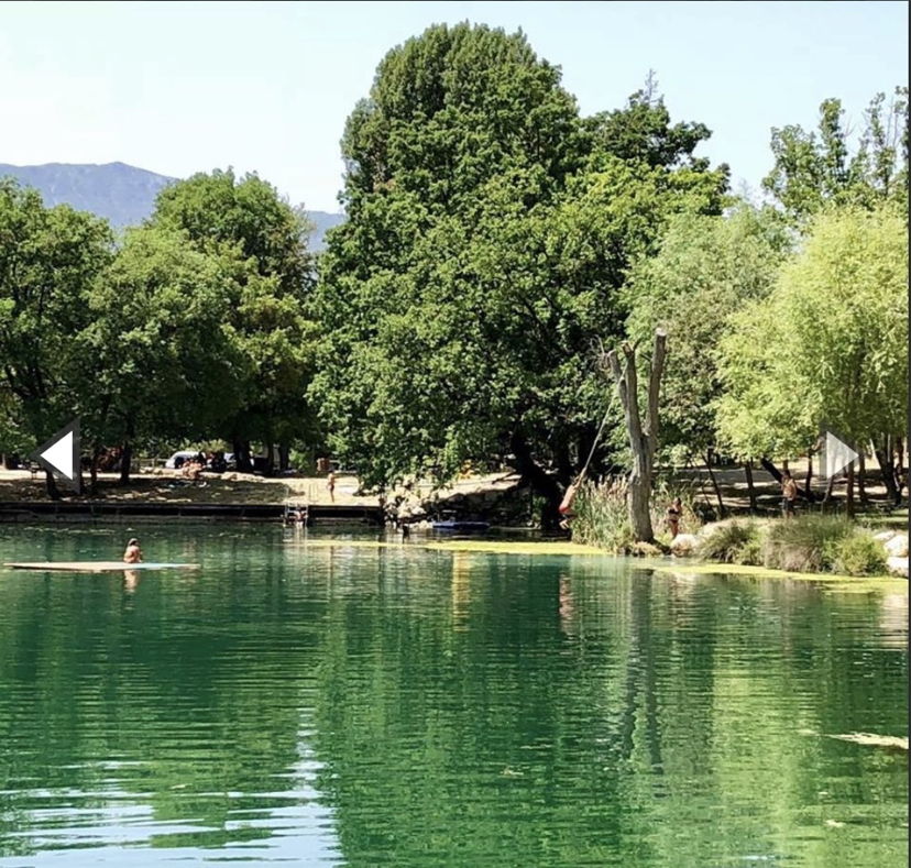 Home restaurants San Demetrio Ne' Vestini: Picnicking in the merevirgin Lake Sinizzo