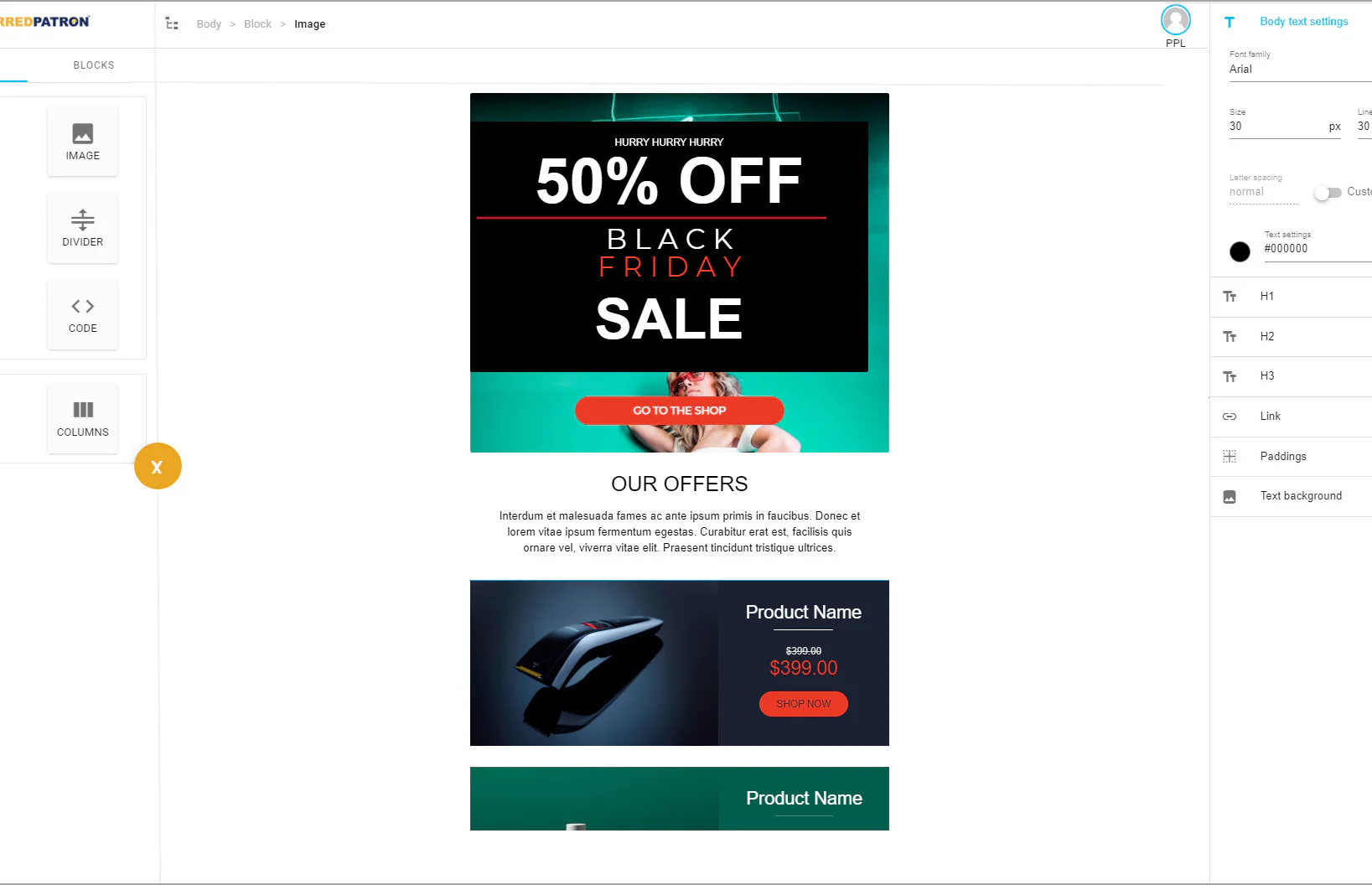 Screenshot image