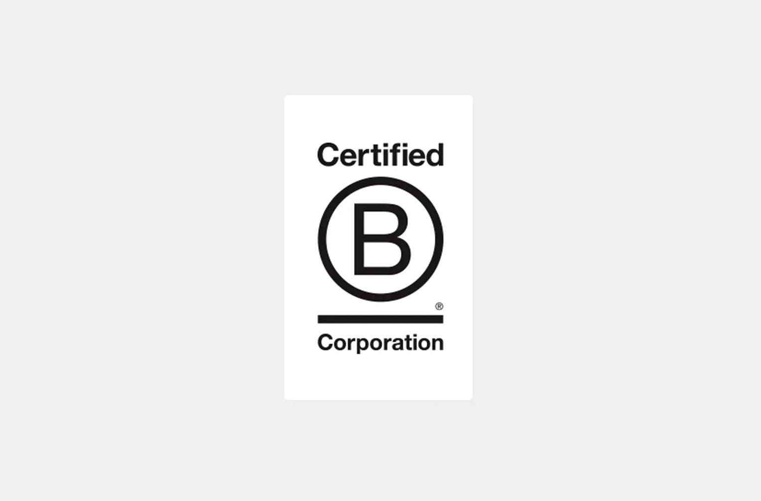Ozeano B-Corp certification