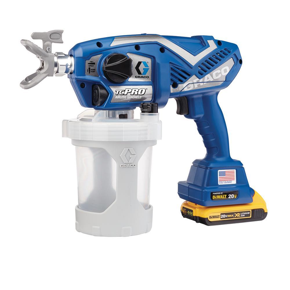 Graco TC Pro Cordless Airless Paint Sprayer vs Titan ControlMax 1900