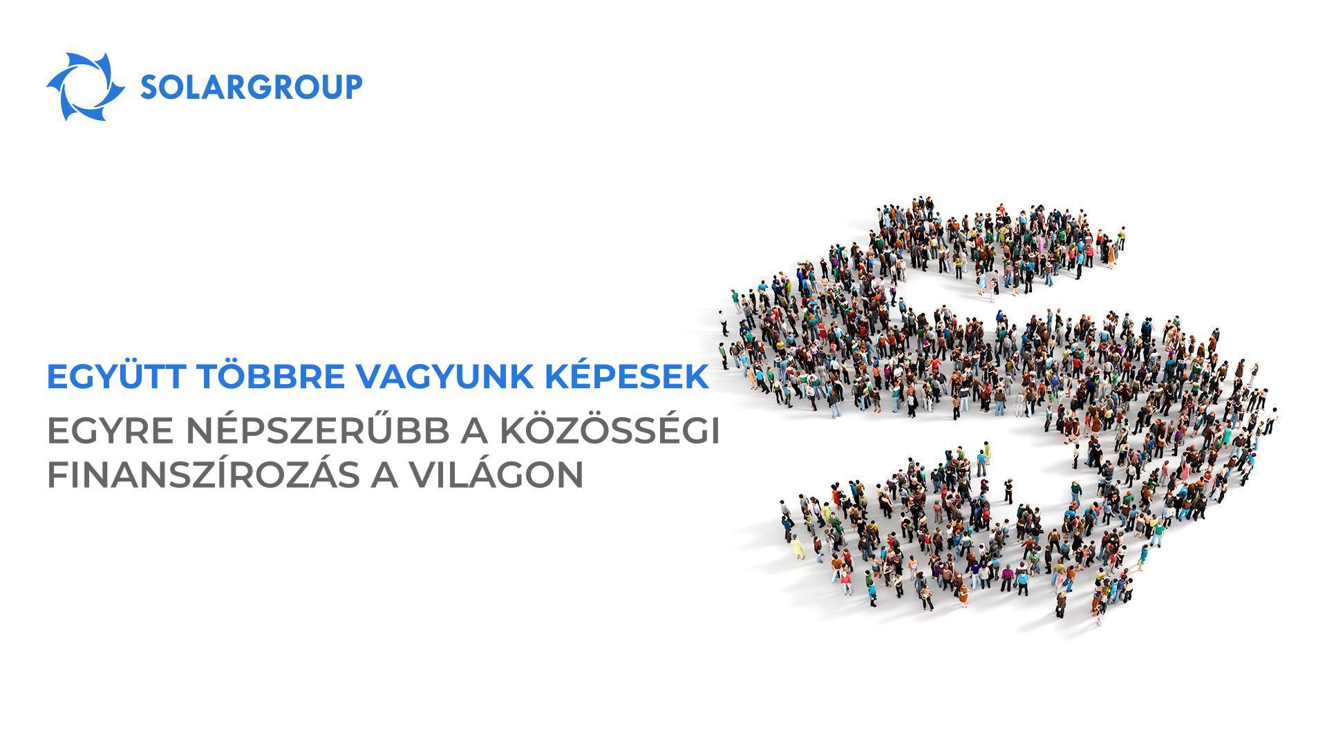 Egyre népszerűbb a közösségi finanszírozás a világon.