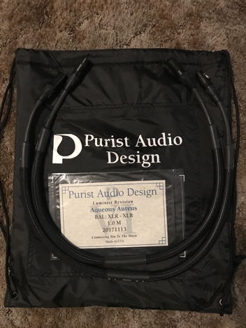 Purist Audio Design Aqueous Aureus (Luminist Revision) ...