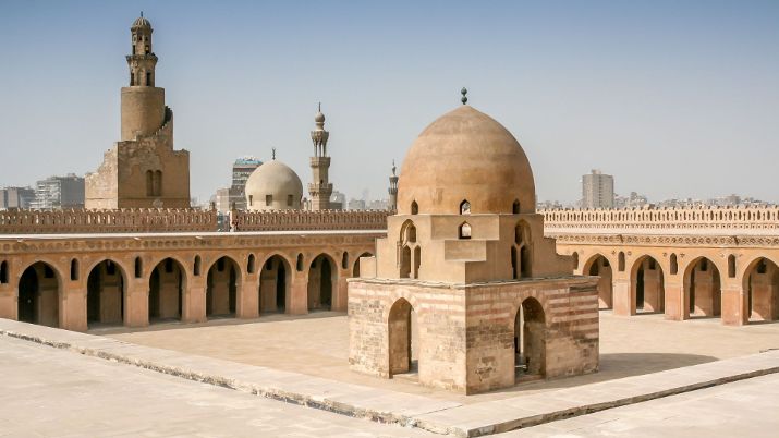 The Mosque of Ibn Tulun is a stunning example of Islamic architecture in Egypt
