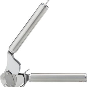 Rösle 12895 Stainless Steel Garlic & Ginger Press with Scraper for Effortless Mincing with Easy Cleanup, 13-inch