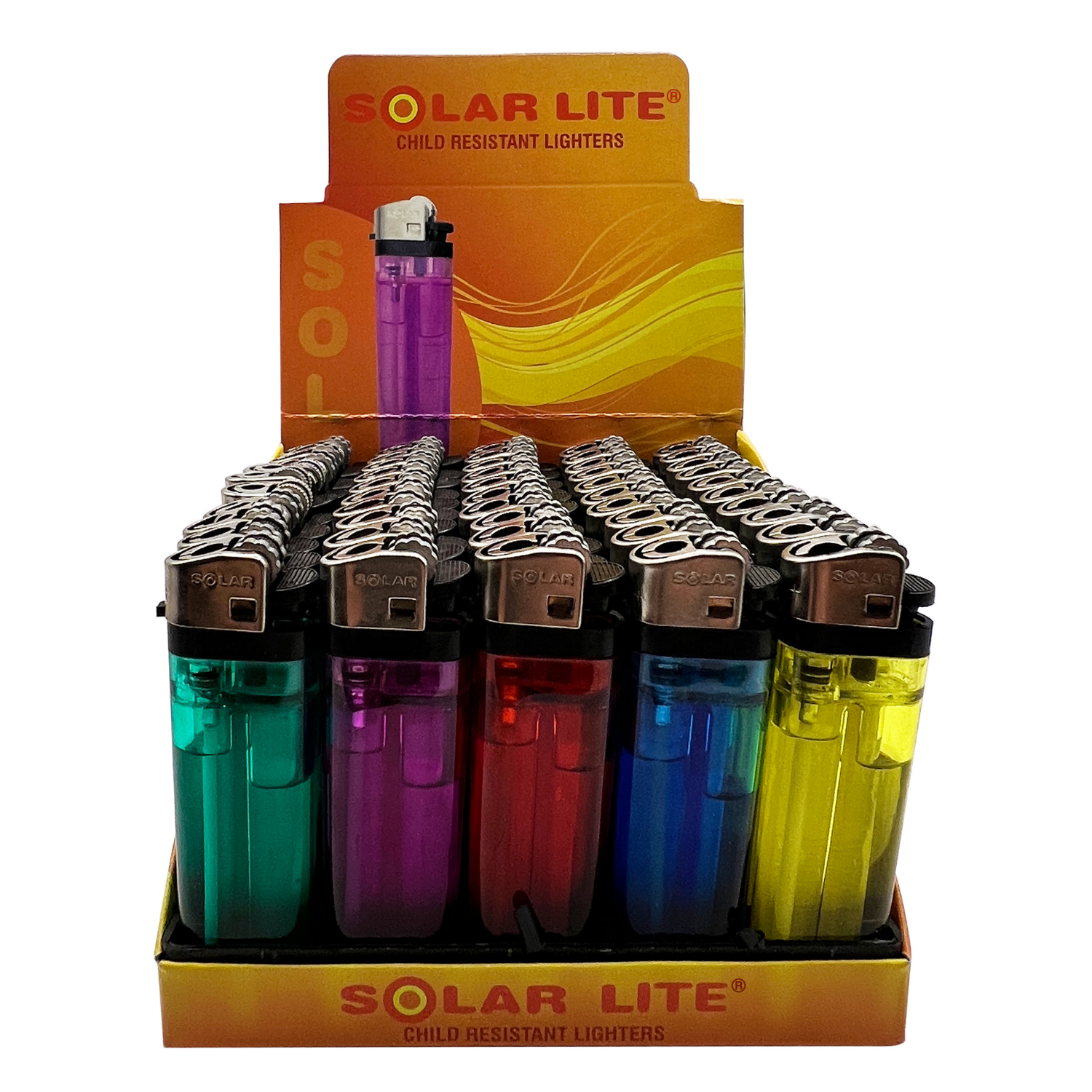 Solar Lite Clear Lighters