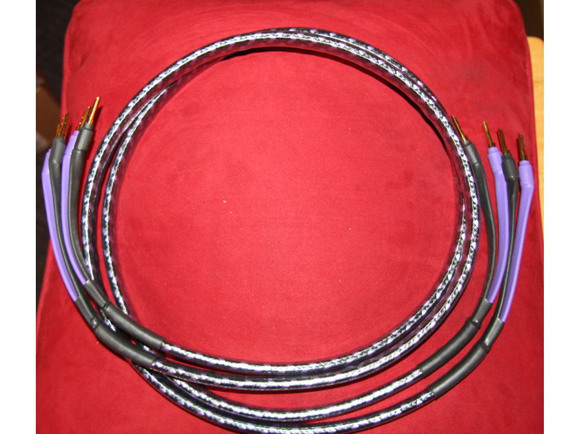 Analysis Plus Inc. Solo Crystal Oval 8 spk 5' Pr Nicer Spk Cables !