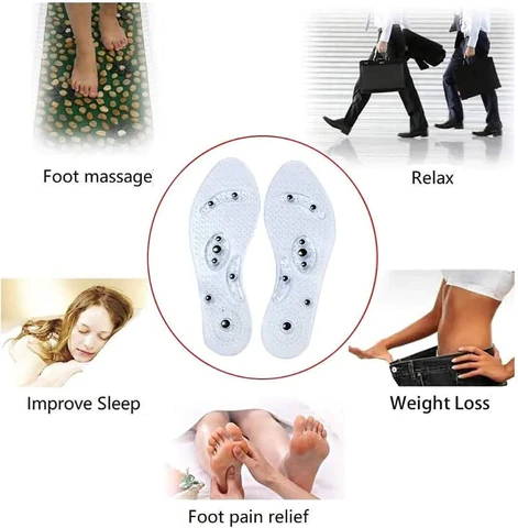 Ground Contact Magnetic Reflexology Insoles Naturcontact US
