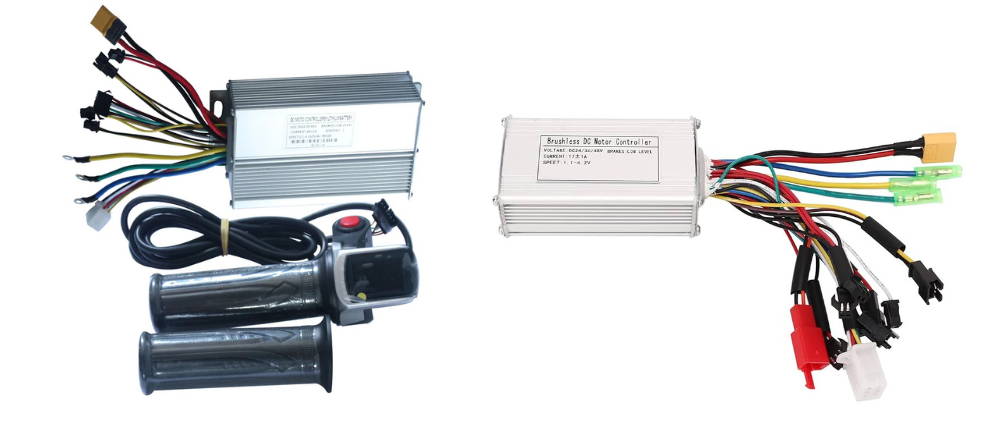Electric bike controller and throttle kit