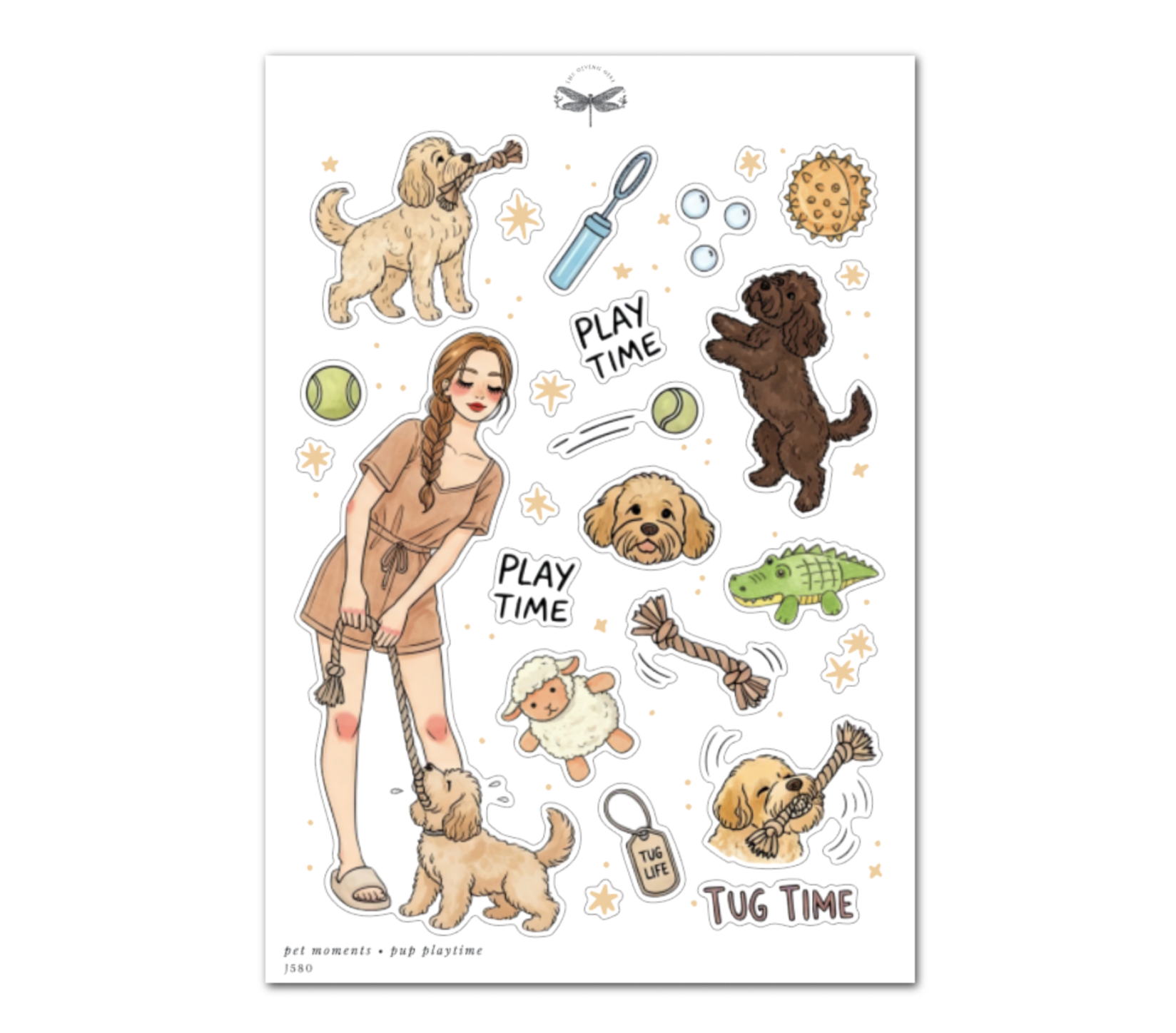 Pet Moments • Pup Playtime – The Giving Girl