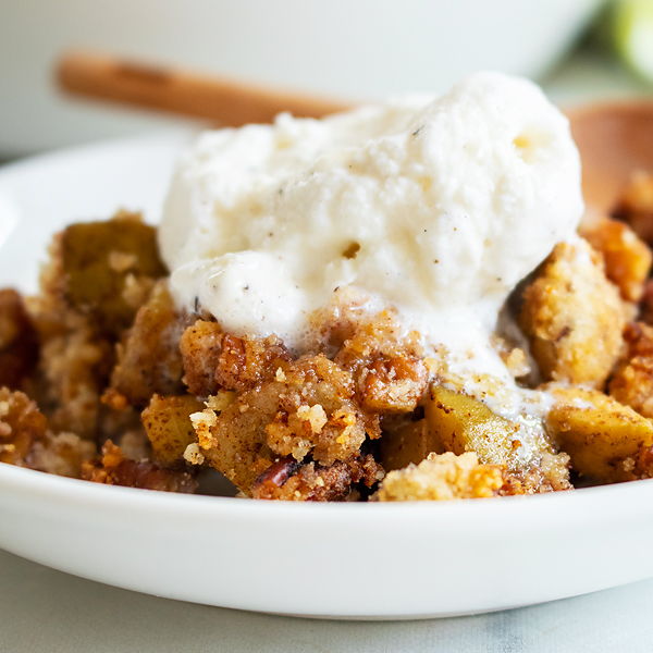 keto apple crisp