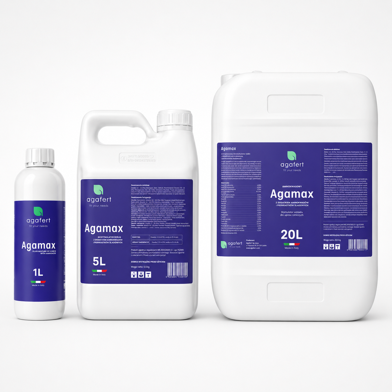 AGAMAX — opakowania produktu