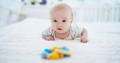 Baby Doing Tummy Time