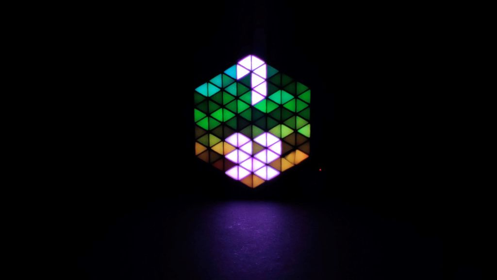 RGB HexMatrix - IOT Clock - DIY