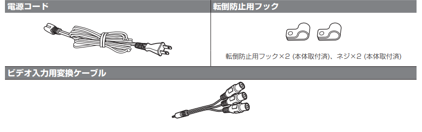 同梱品4