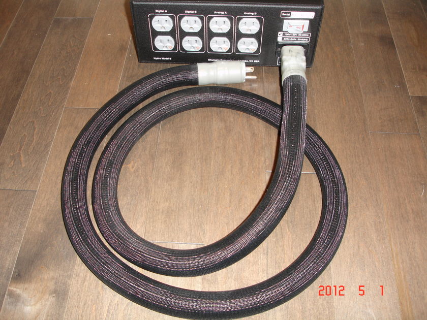 shunyata research hydra model-8 with anaconda power cable
